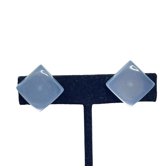 Lot of 5 Vintage Silver Tone Screw Back Earrings (5614) - Picture 2 of 8